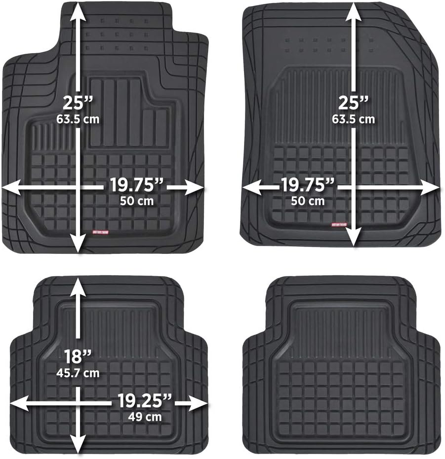 Alfombrillas goma para auto SUV camión con forro maletero