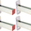 4 Soportes Acero 6" para Estantería y Tubos