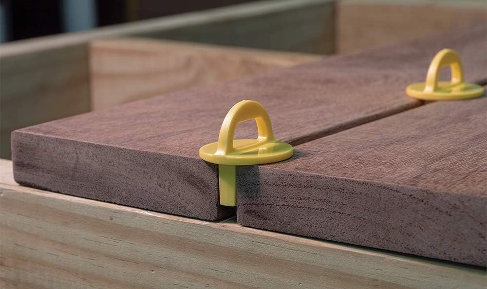 5 Separadores 16pulg 20 Pzas para madera terraza comp y PVC