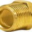Tapón reductor latón 3/8x1/4