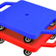 Tabla patinete deportivo con asas ruedas plástico colores
