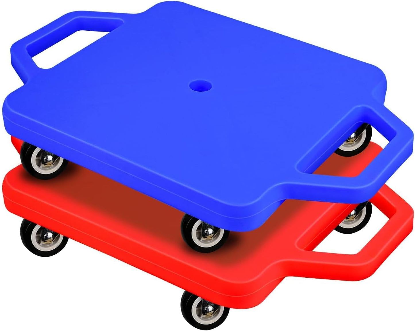 Tabla patinete deportivo con asas ruedas plástico colores