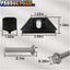 Kit sujeción batería coche soporte acero inox reemplazo OEM