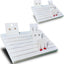 Soporte tarjetas pendiente vintage blanco para vender
