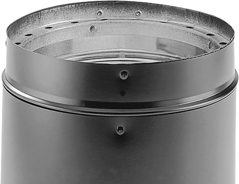 Chimenea Dura-Vent DVL Tubo Negro Doble Pared 6"