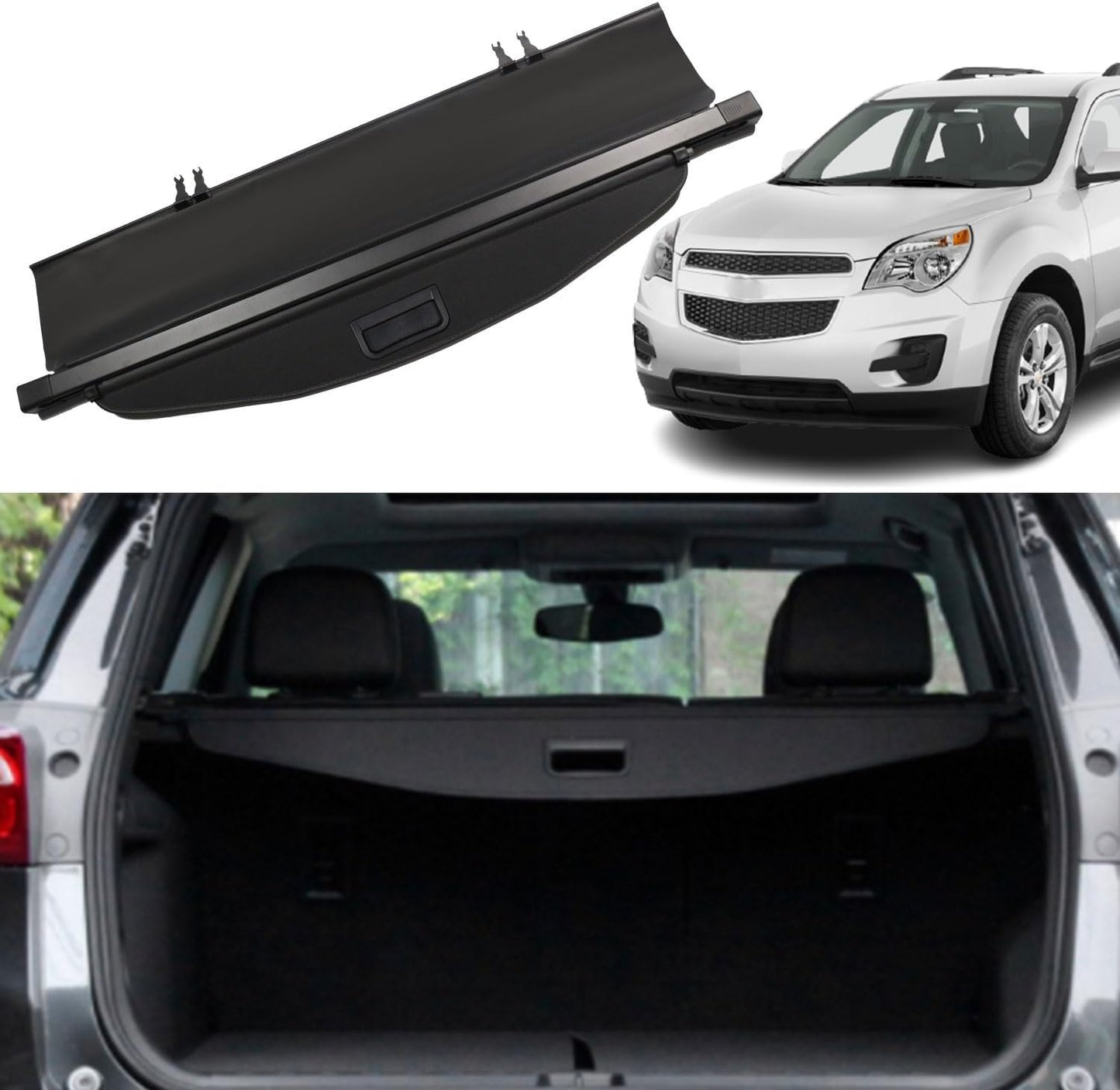 Cubierta carga Chevy Equinox GMC Terrain seguridad trasera
