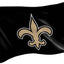 Bandera New Orleans Saints 3x5 con ojales decoración