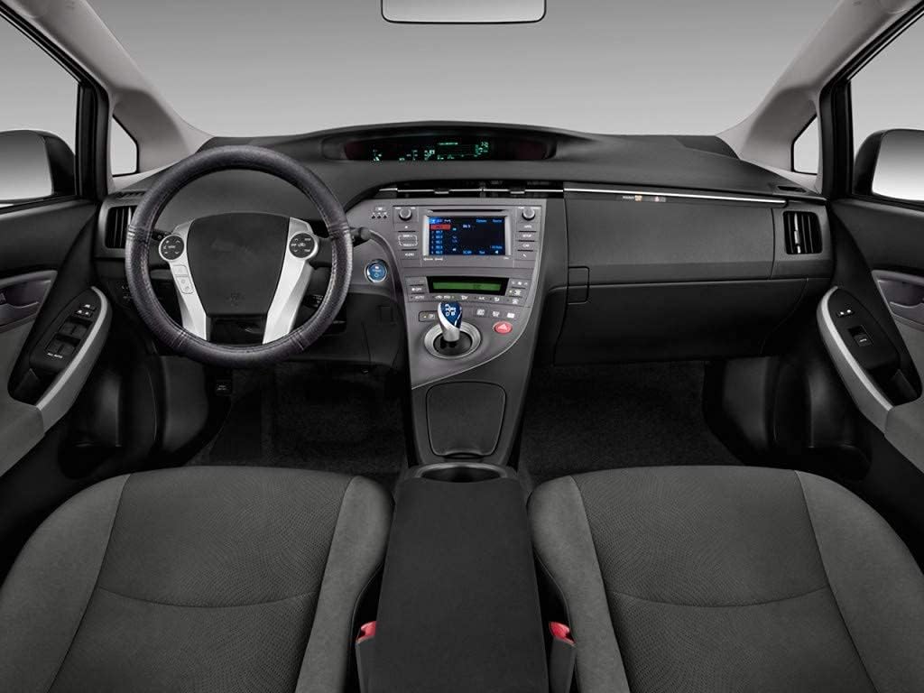 Funda volante cuero microfibra Toyota Prius C negro