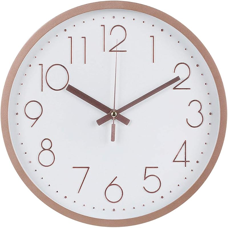 Reloj pared moderno 12pulg sin tictac decorativo
