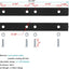 2 Set Soportes Puerta Universal Cercas Cadena Abridores