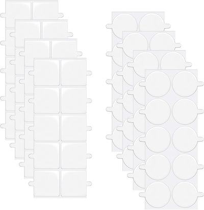 80 Clips Adhesivos Transparentes para Mantel Mesa Exteriores