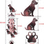Campanas viento para perros 36" metal decoración