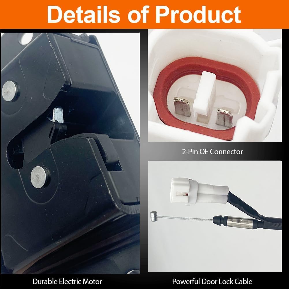 Actuador cerradura maletero comp Runner puerta trasera