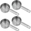 4 Cucharas Taza 2oz Acero Inox para Cocinar