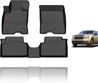 Alfombrillas piso Ford Maverick TPE proteccion todo clima