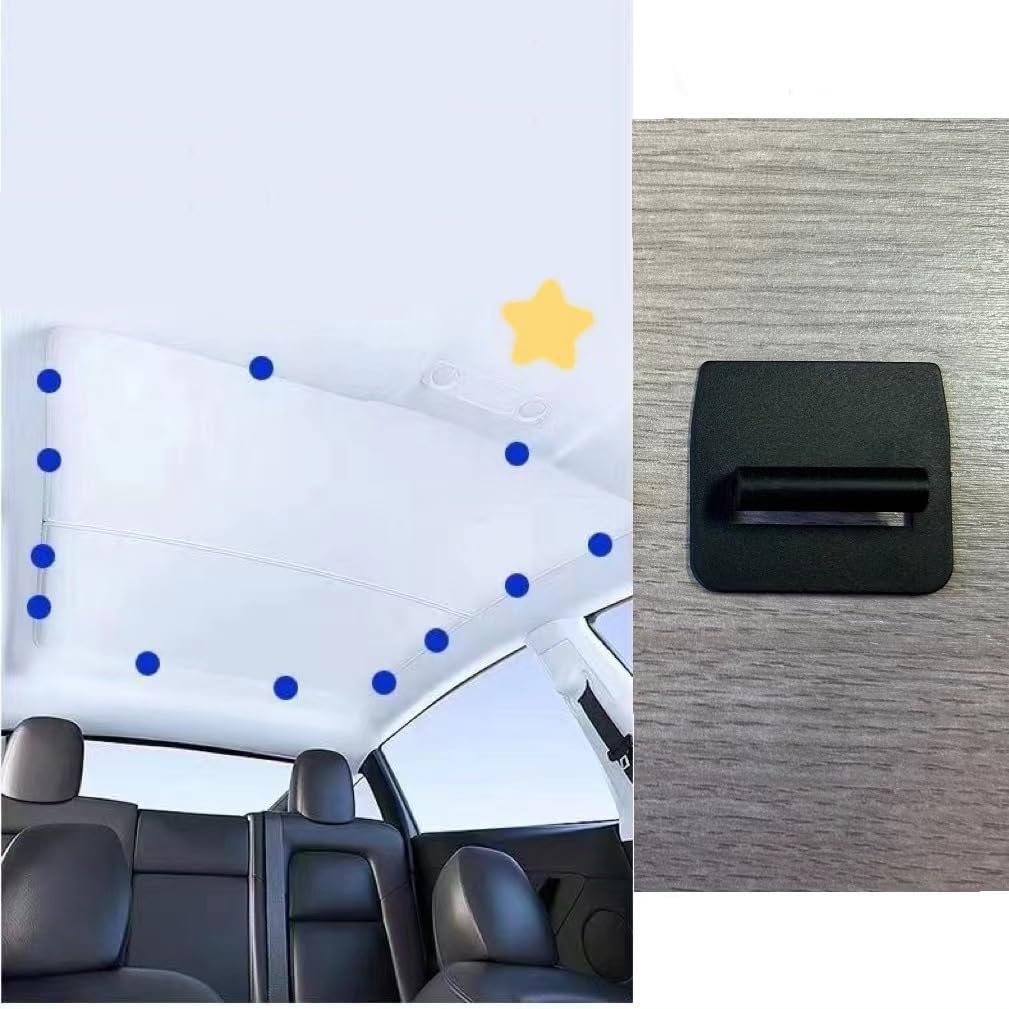 24 Pzas Soporte parasol techo Tesla Model Y S 3 X