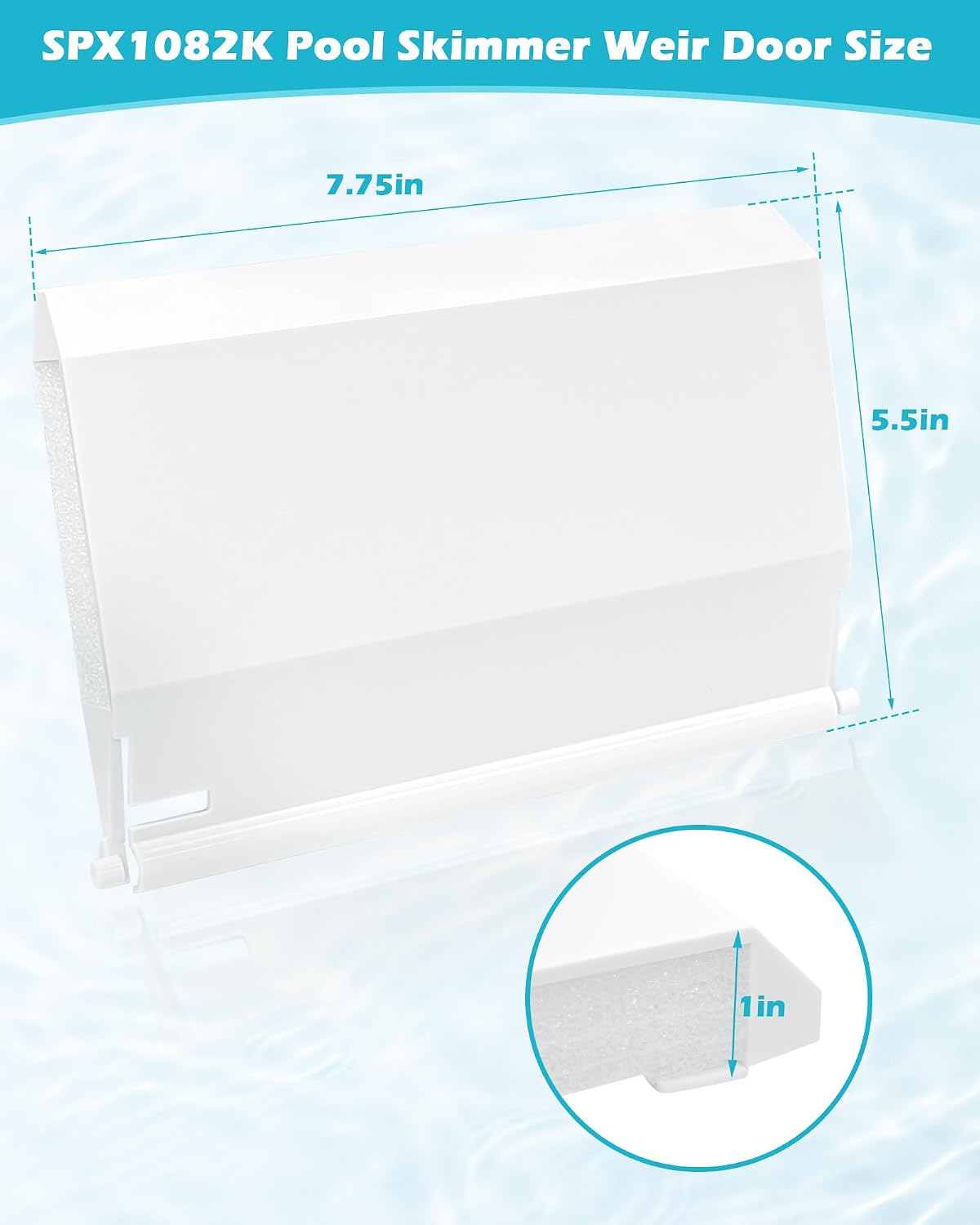 Repuesto puerta vertedero Hayward SPX1082K pack 2
