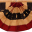 Bandera plisada nailon 1.5x3ft rayas patrióticas estrellas
