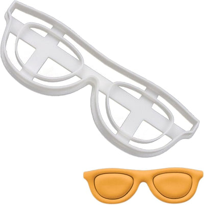 Cortador galletas forma gafas 1 pza