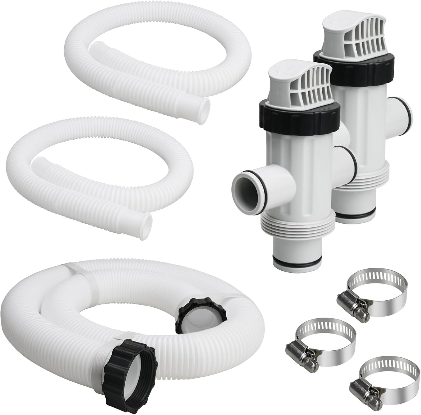 Kit mangueras piscina válvula émbolo Intex 1.5" 1.25" 3ft