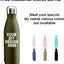 Botella agua acero inox 17oz doble pared deporte