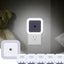 Luces nocturnas enchufables led sensor 0.5w paquete 6 unidades