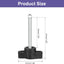8 Pomos T de Acero Carbono M4 1.378pulg para Reemplazar Perilla
