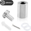 Tornillos separación letreros 1x2pulg soportes pared kit acrílico