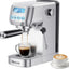 Cafetera Espresso 20 Bar Acero Inox Con Espumador Leche