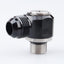 Adaptador banjo aluminio a acero inox M18x1.5 negro