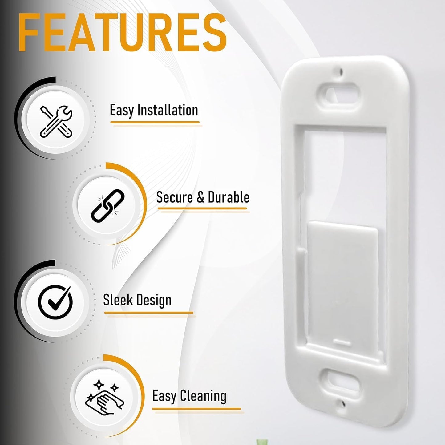 Soporte pared control remoto Lutron Pico diseño duradero