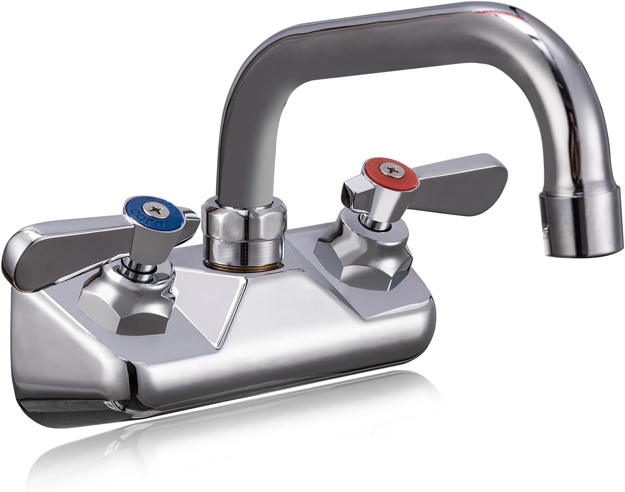 Grifo fregadero cocina 4pulg boquilla giratoria