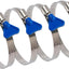 4 Abrazaderas Manguera Acero Inox 304 Ajustable 3.583-4.488"