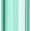 Pajilla vidrio con funda silicona 8pulg verde