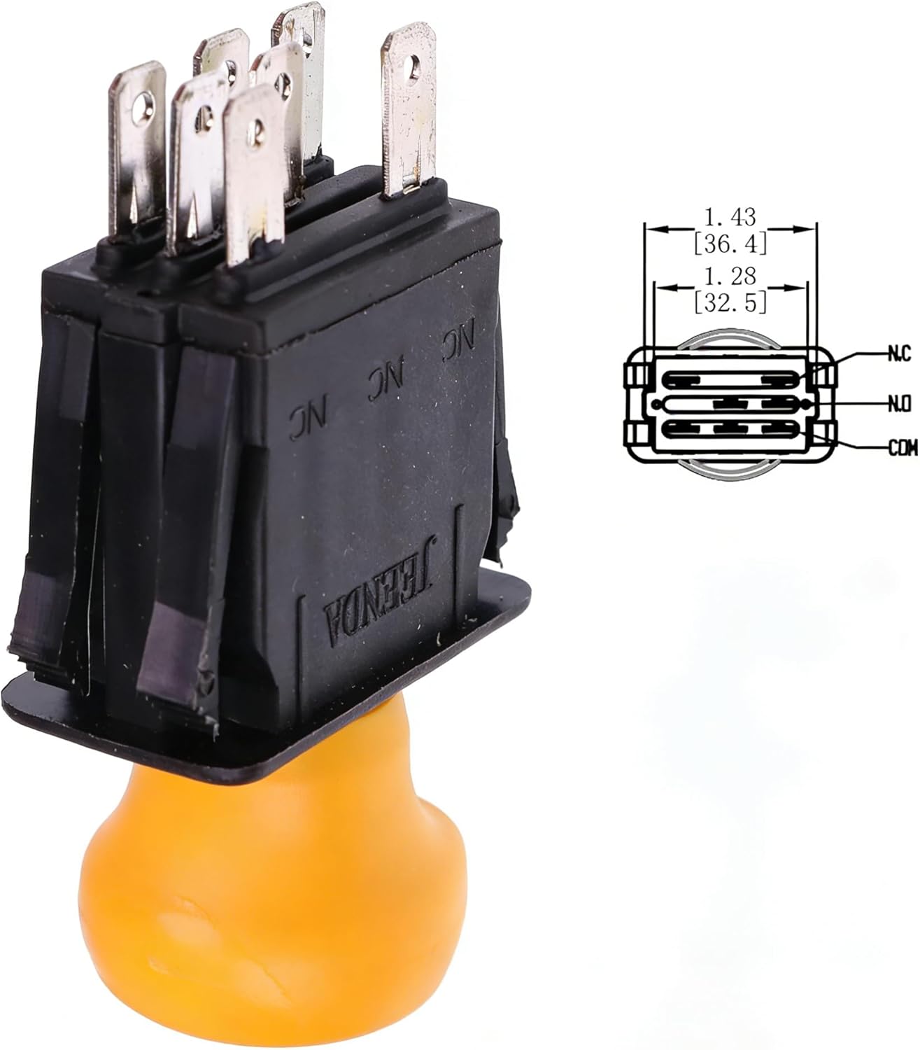 Interruptor embrague 7 terminales Cub Cadet Delta RTZ