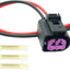 2 Alambres Conector Alternador BMW Merc Volks Golf Beetle