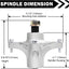 2 Kits Husillo Cubierta Toro para TimeCutter SS5000
