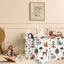 Cesta regalo rectangular para juguetes niños estante