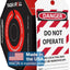 Etiquetas bloqueo NMC 250 6.25x3" impermeables OSHA