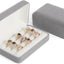 Caja organizadora anillos portátil para mujeres