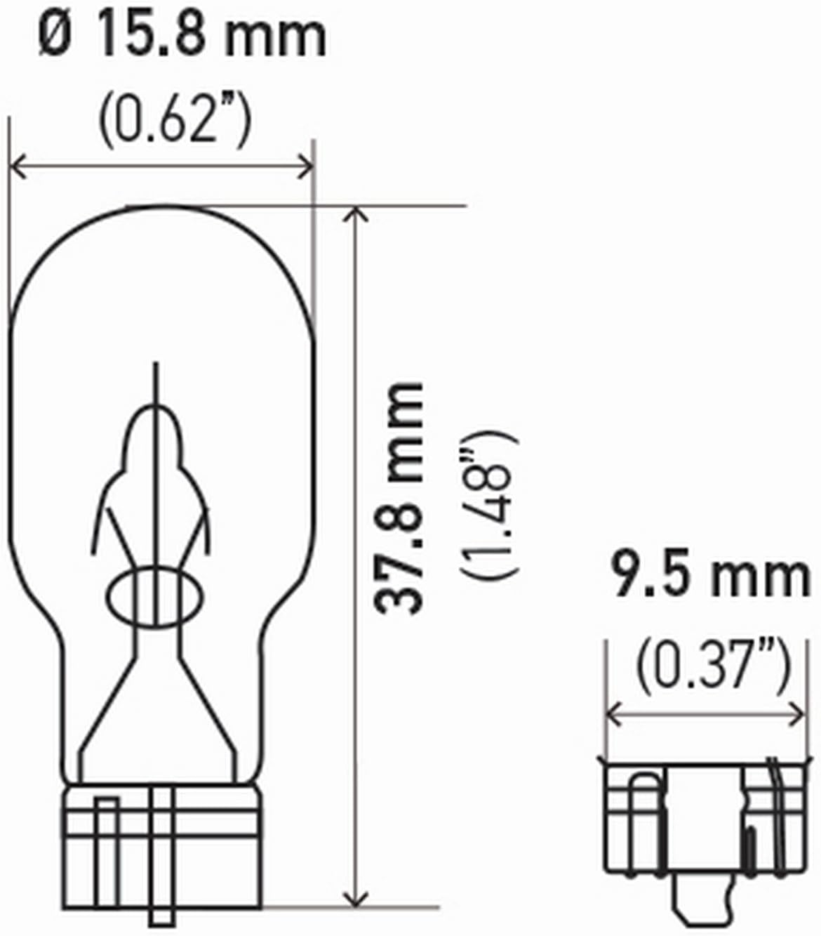 Bombilla mini estándar 921SB