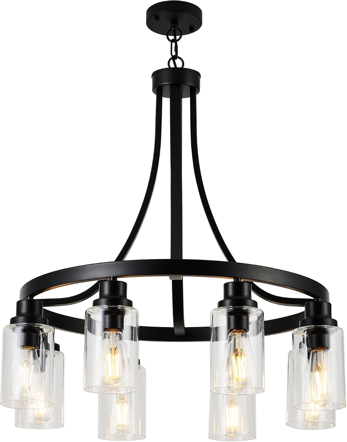 Candelabro 8 luces para comedor cocina lámpara colgante