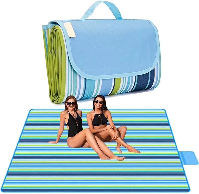 Manta Picnic 80x60 pulg impermeable camping viaje exterior
