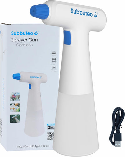 Botella pulverizadora eléctrica 0.55L para plantas y cabello