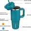 Vaso térmico acero inox con tapa pajilla asa 770ml
