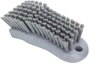 Cepillo plástico para tabla cortar 6pulg color gris