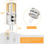 Bombilla LED G4 3 W 12 V blanco cálido 3000 K para iluminación