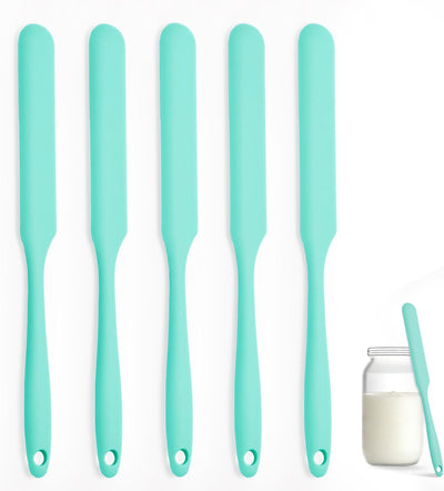 Set 5 espátulas silicona para frascos y masa madre