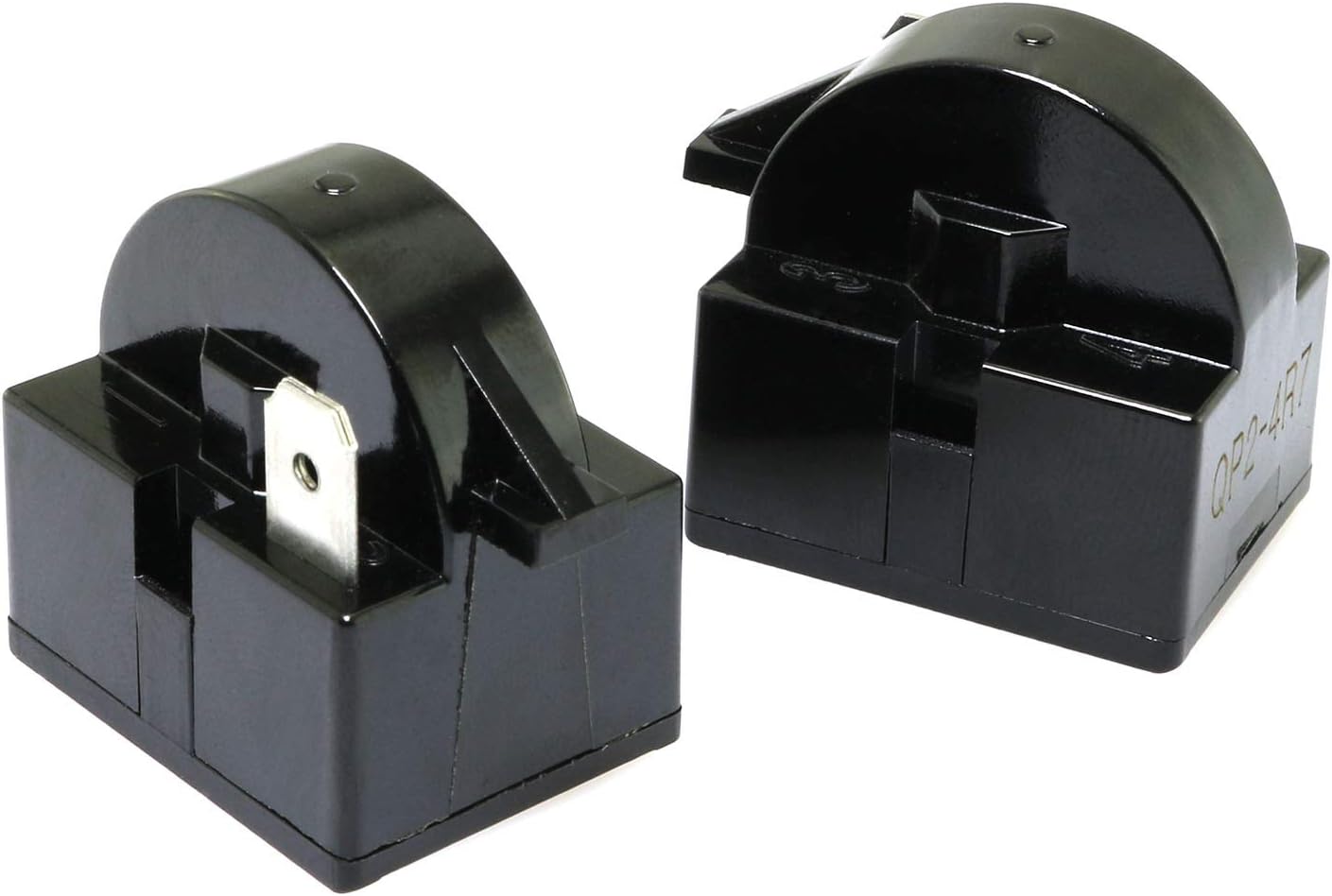 2 Recambios Relé Arranque QP2-4R7 4.7 Ohm Negro
