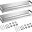 2 Pzas Estantes Acero Inox Baño Ducha Flotantes